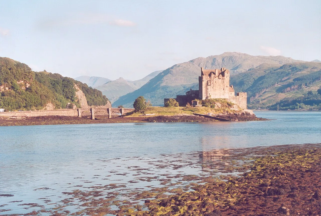 Eilean Donan Castle na wyspie